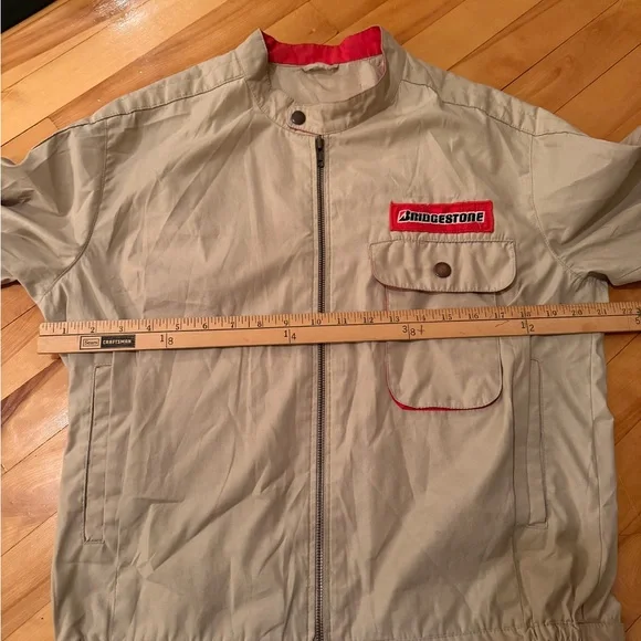 Bridgestone Work Beige Jacket Racing - Picture 4 of 8